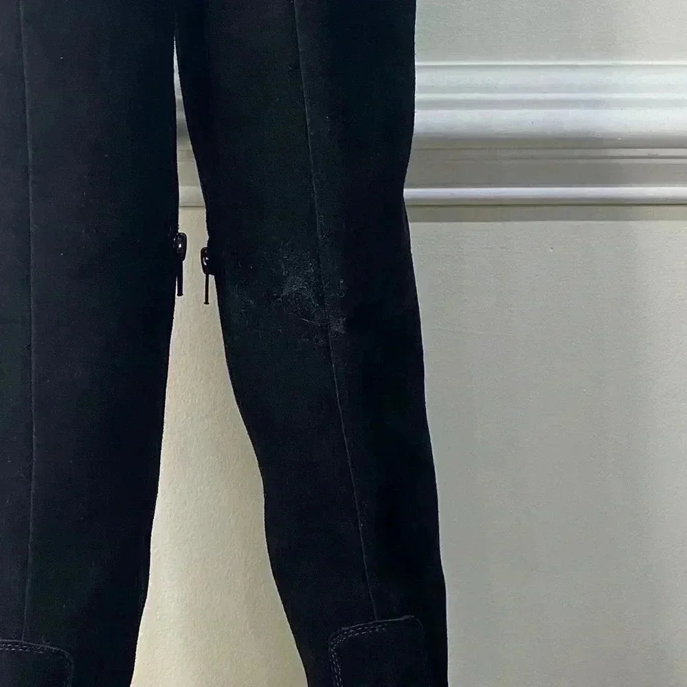 Corso Como Over The Knee Black  Boots Sz 8M